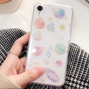 NEW iPhone 7/8 Moon, Stars, and Planets Case